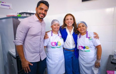 Gracinha Caiado inaugura primeiro Restaurante do Bem em Trindade